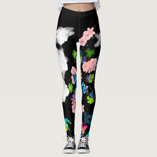 All-Over-Print Leggings design creator comfortabel (Voorkant)