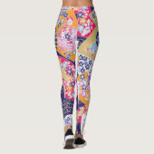 All-Over-Print Leggings Japans handventilatorontwe (Achterkant)