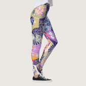 All-Over-Print Leggings Japans handventilatorontwe (Rechts)