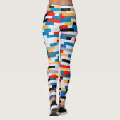 All-Over-Print Leggings met -meerkleurenpatroon (Achterkant)