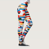 All-Over-Print Leggings met -meerkleurenpatroon (Rechts)