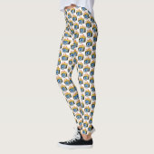 All-over-Print Leggings van Computer Fire (Links)