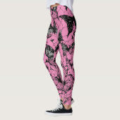 All-over-print Leggings vlinderdruk (Links)
