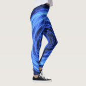 All-over-print Leggings voor abstracte cirkels (Rechts)