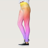 All-Over-Print Leggings voor pasta (Links)