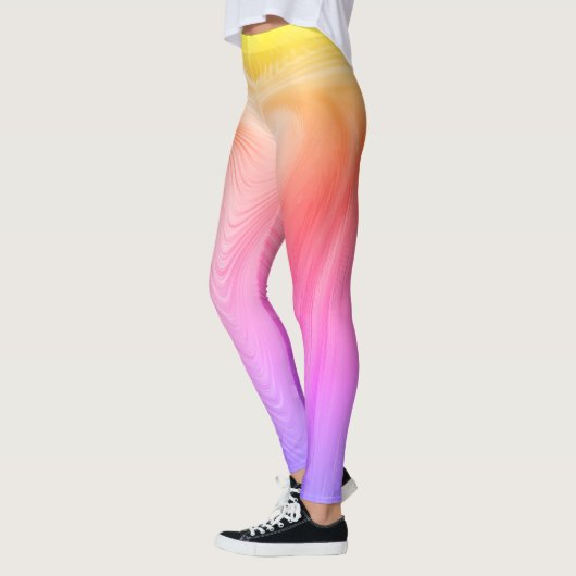 All-Over-Print Leggings voor pasta (Links)