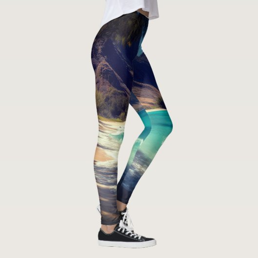 All-Over-Print Leggings voor vrouwen (Rechts)