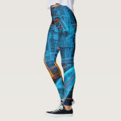 All-Over-Print Leggings voor vrouwen (Links)