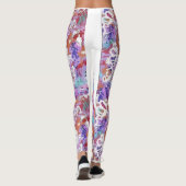 All-Over-Print Leggings voor vrouwen (Achterkant)