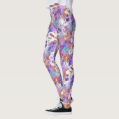 All-Over-Print Leggings voor vrouwen (Links)