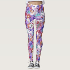 All-Over-Print Leggings voor vrouwen