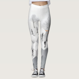 All-Over-Print Leggings voor vrouwen