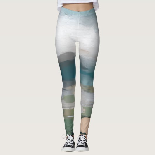 All-Over-Print Leggings voor vrouwen (Voorkant)