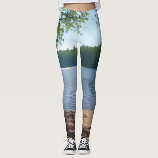All-Over-Print Leggings voor vrouwen (Voorkant)