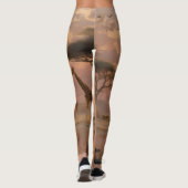 All-Over-Print Leggings voor vrouwen (Achterkant)