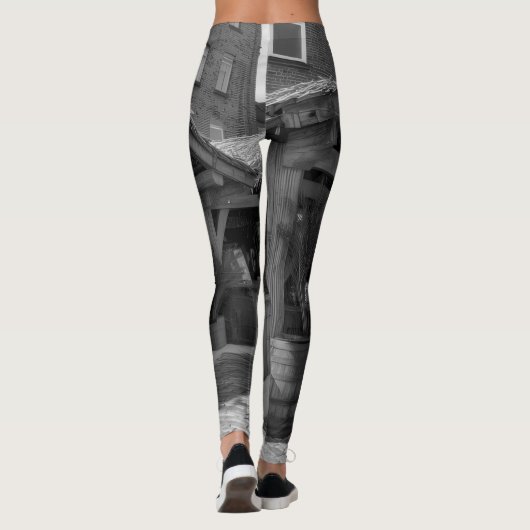 All-Over-Print Leggings voor vrouwen (Achterkant)