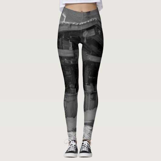 All-Over-Print Leggings voor vrouwen (Voorkant)