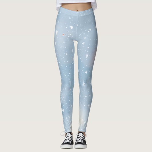 All-Over-Print Leggings voor vrouwen (Voorkant)