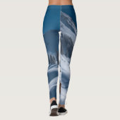 All-Over-Print Leggings voor vrouwen (Achterkant)