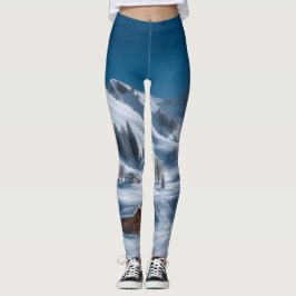 All-Over-Print Leggings voor vrouwen