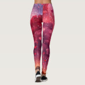 All-over-print LeggingsHeartbeat Elegance" Leggings (Achterkant)