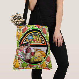 All Over Print Market Tote 3 - Zie achterkant Bag