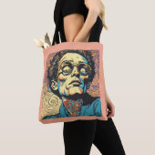 All-Over-Print Medium Tote Bag, 16x16 Seamless Bag (Dichtbij)