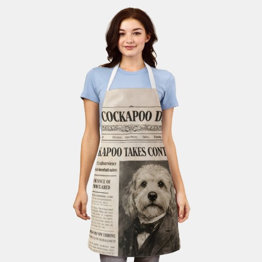 All-Over Print Schort (Gedragen)