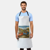 All-Over Print Schort (Gedragen)