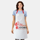 All-Over Print Schort (Gedragen)