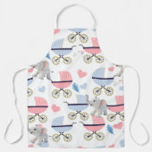 All Over Print Schort Baby Ooievaar Kinderwagen Ol (Voorkant)