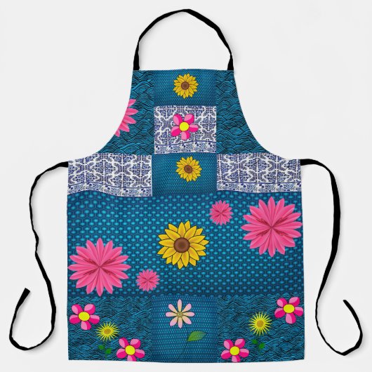 All Over Print Schort Bloemen Bloemen (Voorkant)