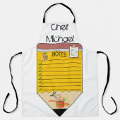 All Over Print Schort Chef (Voorkant)