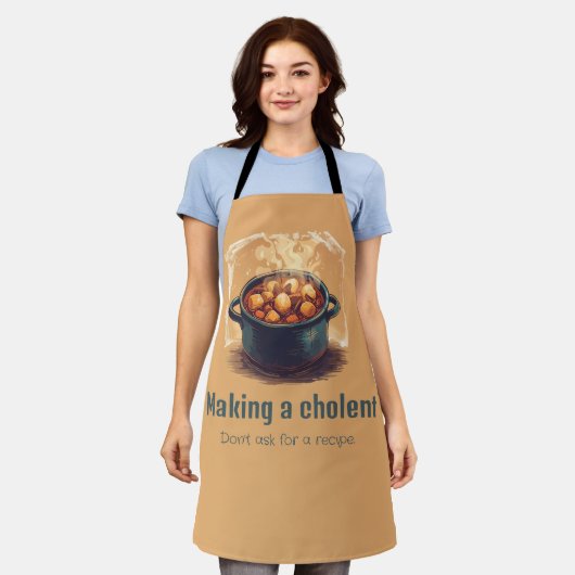 All-Over Print Schort Een Cholent Maken - Grappig (Gedragen)