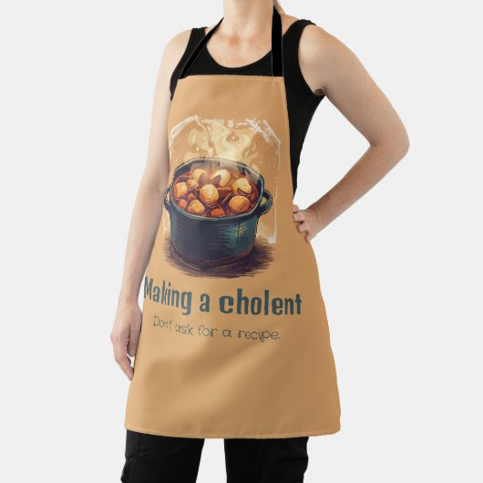 All-Over Print Schort Een Cholent Maken - Grappig (Insitu)