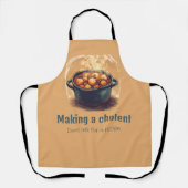 All-Over Print Schort Een Cholent Maken - Grappig (Voorkant)