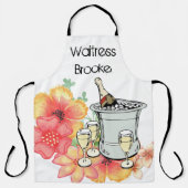 All Over Print Schort Floral Champagne (Voorkant)