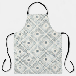 All-Over Print Schort Geometrische nestvierkanten