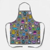 All-over print Schort - grijs (volwassen) (Voorkant)