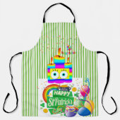 All Over Print Schort Happy Birthday St. Patrick's (Voorkant)