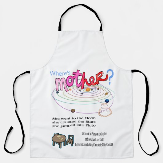 All Over Print Schort Happy Moederdag (Voorkant)