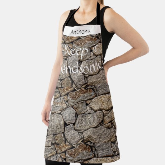 All Over Print Schort Houd het Handsome Rock (Insitu)