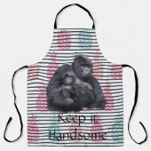 All Over Print Schort Houd het knappe gorilla (Voorkant)