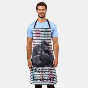 All Over Print Schort Houd het knappe gorilla
