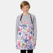 All-over print Schort Joyful Waterverf Flowers (Gedragen)