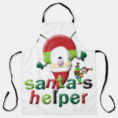 All-over Print Schort kerstkerstkerstman-Helper (Voorkant)