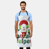 All-over Print Schort kerstkerstkerstman-Helper (Gedragen)