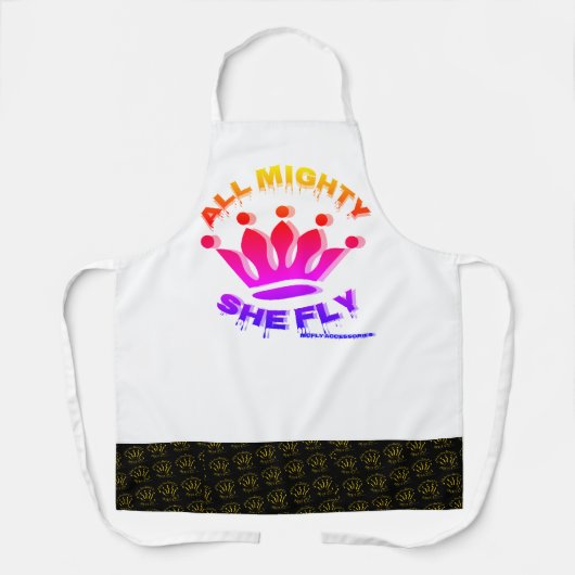 All-over print Schort, medium All Mighty She Fly Schort (Voorkant)