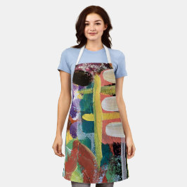 All-Over Print Schort, Medium in Candywood Design Schort