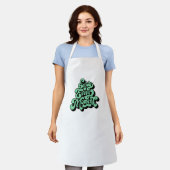 All-Over Print Schort, Medium Schort (Gedragen)